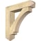 Ekena Millwork Imperial Arts and Crafts Rough Sawn Bracket w/ Offset Brace, Douglas Fir, 8"W x 36"D x 36"H BKT0806X36X36IMP03RDF - alternate 1
